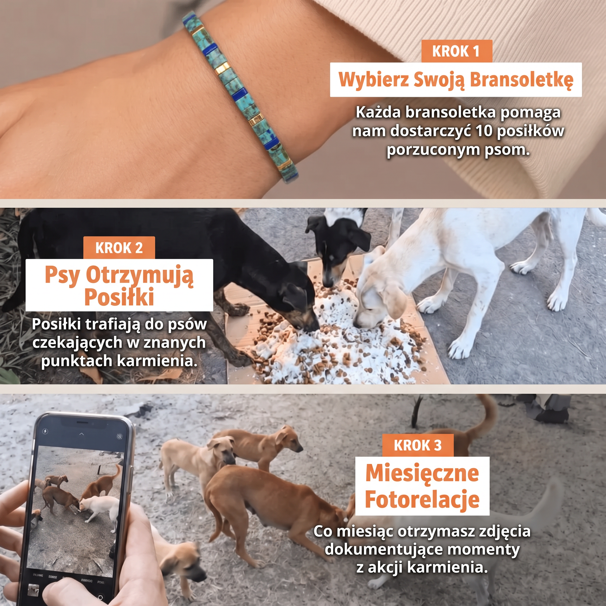 Bransoletka Miyuki Azura – Nasza Łapa