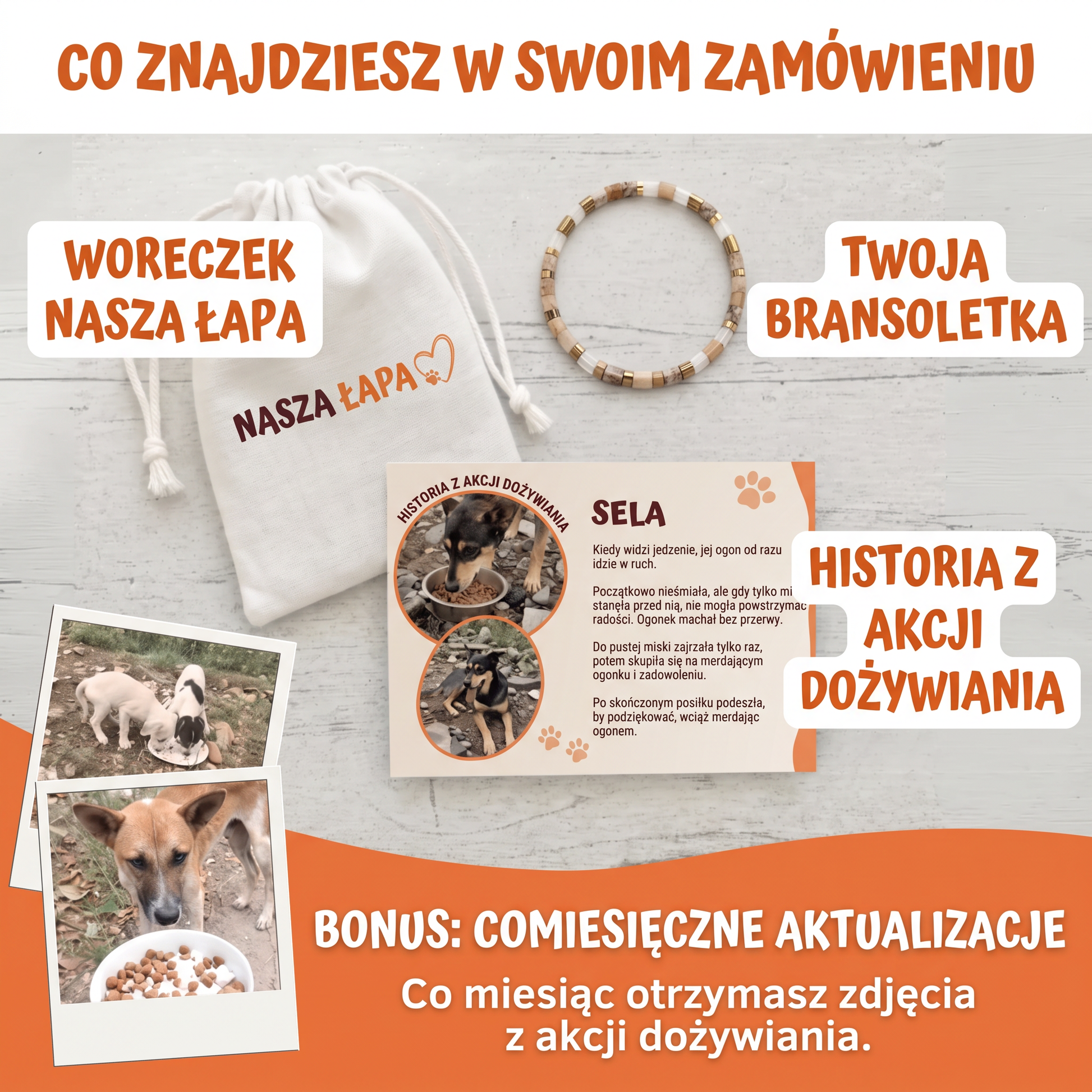 Bransoletka Miyuki Marmur – Nasza Łapa