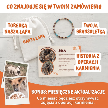 Bransoletka Miyuki Oaza – Nasza Łapa