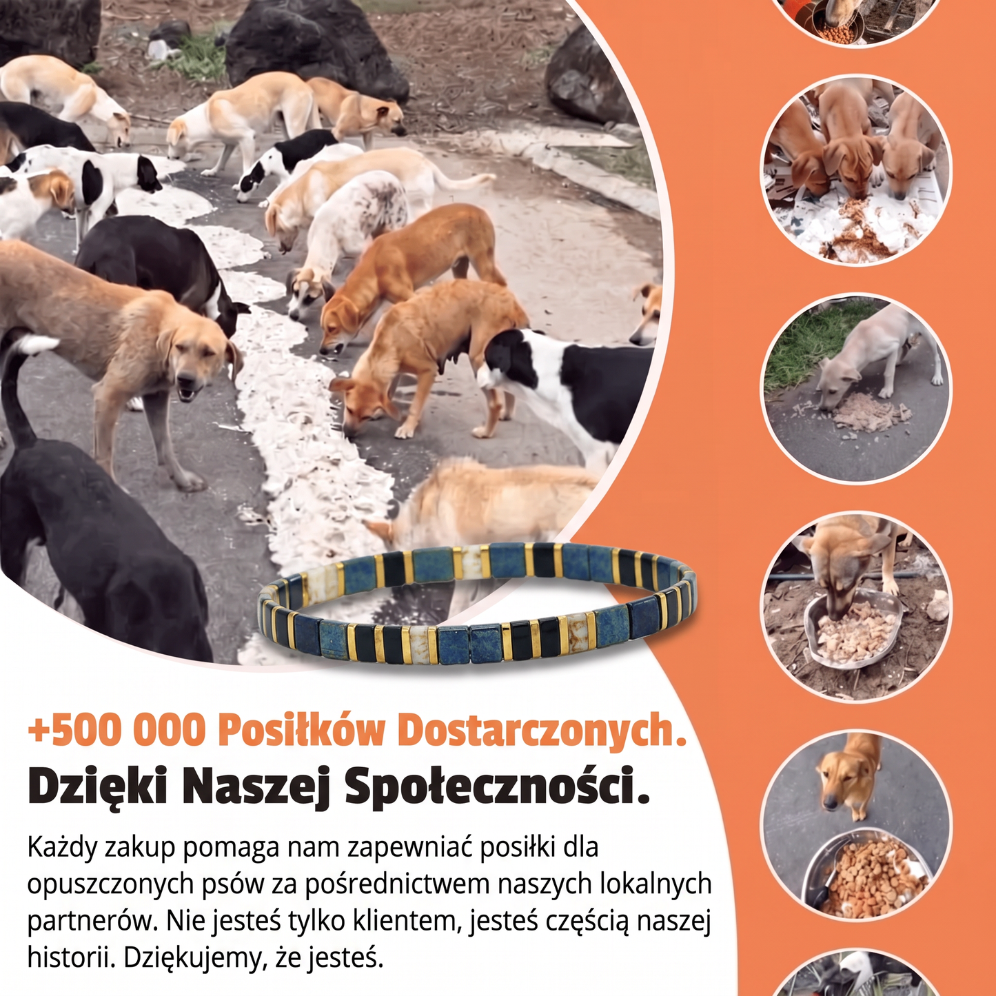 Bransoletka Miyuki Nokturn – Nasza Łapa