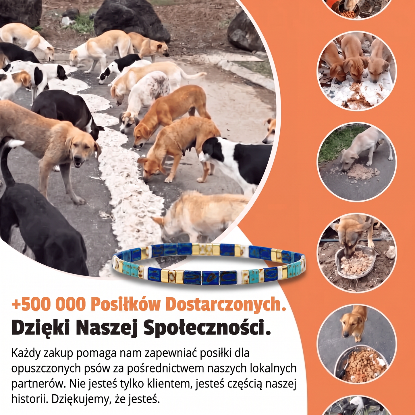 Bransoletka Miyuki Egejska – Nasza Łapa