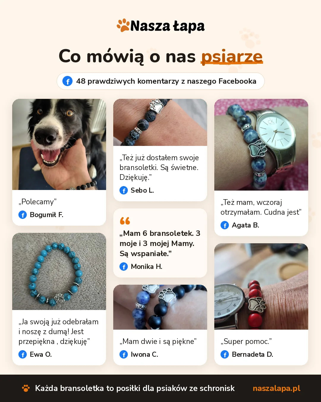 Prawdziwe komentarze i zdjęcia naszych klientów z Facebooka